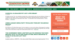 Desktop Screenshot of leamingtongrower.com