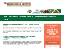 Tablet Screenshot of leamingtongrower.com